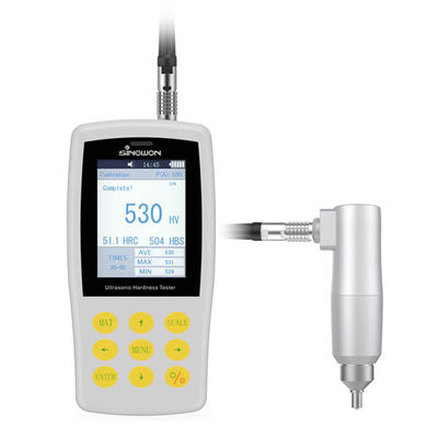 การสั้น Ultrasonic Hardness Tester SU-340T ท่อ / ผนังภายใน Hardness Tester