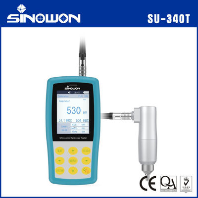 การสั้น Ultrasonic Hardness Tester SU-340T ท่อ / ผนังภายใน Hardness Tester