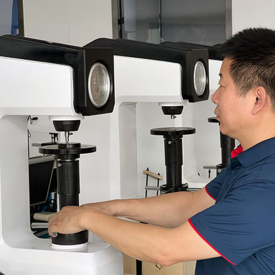 อุปกรณ์การทดสอบความแข็งของ Rockwell คู่มือ Rockwell C Rockwell B Hardness Tester