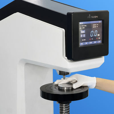 เครื่องทดสอบความแข็งของร็อคเวลล์แบบดิจิตอล Full Auto Intelligent ASTM DIN Conversion Standard iRock-TR1