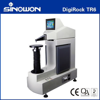 อัตโนมัติ Twin Rockwell Hardness Tester 220 มิลลิเมตร คอ DigiRock TR6