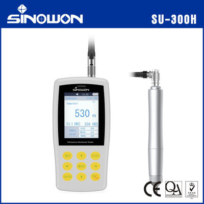 สีจอ คู่มือ Ultrasonic ความแข็ง Tester Durometer พกพา SU-300H
