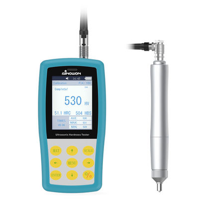 สีจอ คู่มือ Ultrasonic ความแข็ง Tester Durometer พกพา SU-300H