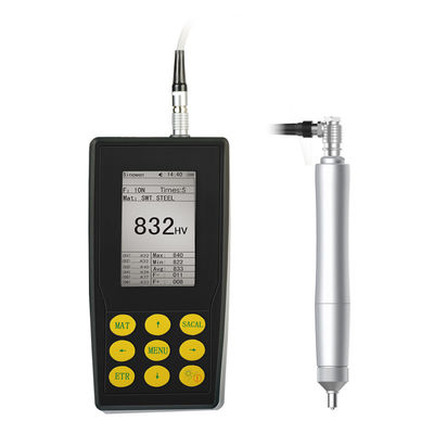 เครื่องวัดความเหนียวแบบอุทราซอนแบบพกพา HV / HRC Hardness Tester