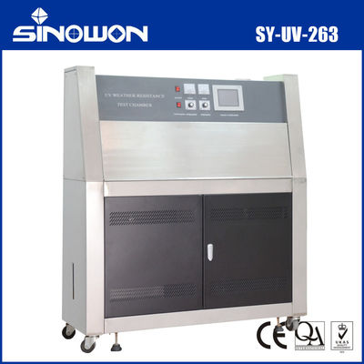 ห้องทดสอบสภาพอากาศด้วยจอสัมผัส ห้องทดสอบการแก่ตัวแบบ UV ที่มั่นคง SY-UV-263