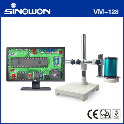 มิกรอสโคปวีดีโออัตโนมัติทั่วไป มิกรอสโคปตรวจสอบดิจิตอล USB มิกรอสโคป VM-128