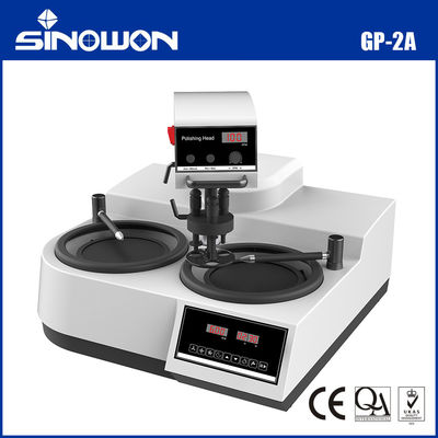 550W เครื่องบดและเลืองแบบอัตโนมัติแบบคู่ 100 - 1000 รอบ / นาที ความเร็ว GP-2A