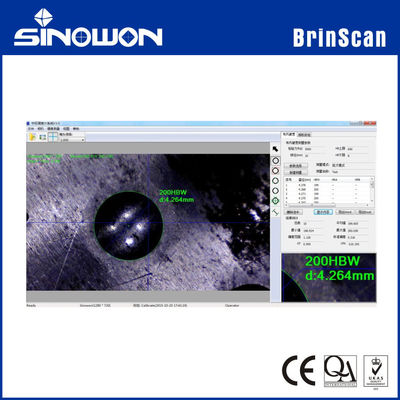 ระบบการวัดความแข็งของเครื่องทดสอบ Brinell Optical Digital Hardness Tester