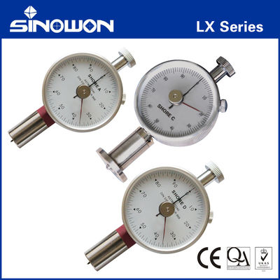 เครื่องทดสอบความแข็งมือถือ Twin Index Analogue Shore C Durometer LX-CT