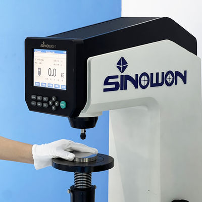 สีจอสัมผัสดิจิตอลเบนจ็อตต็อป Rockwell Hardness Tester DigiRock DR3