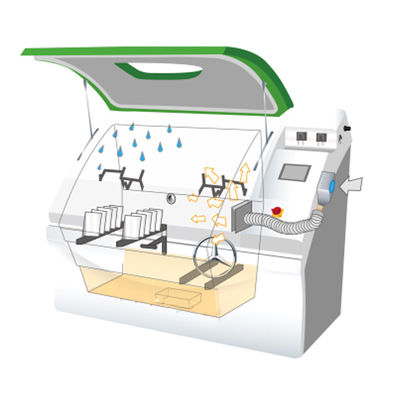 SST-1000-CCT ห้องทดสอบสเปรย์เกลือ CCT เครื่องทดสอบสเปรย์เกลือประกอบ