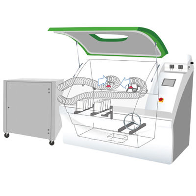 SST-1000-CCT ห้องทดสอบสเปรย์เกลือ CCT เครื่องทดสอบสเปรย์เกลือประกอบ
