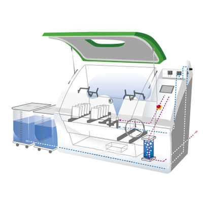 SST-1000-CCT ห้องทดสอบสเปรย์เกลือ CCT เครื่องทดสอบสเปรย์เกลือประกอบ