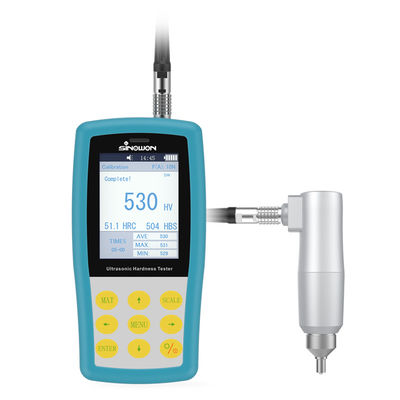 การสั้น Ultrasonic Hardness Tester SU-340T ท่อ / ผนังภายใน Hardness Tester